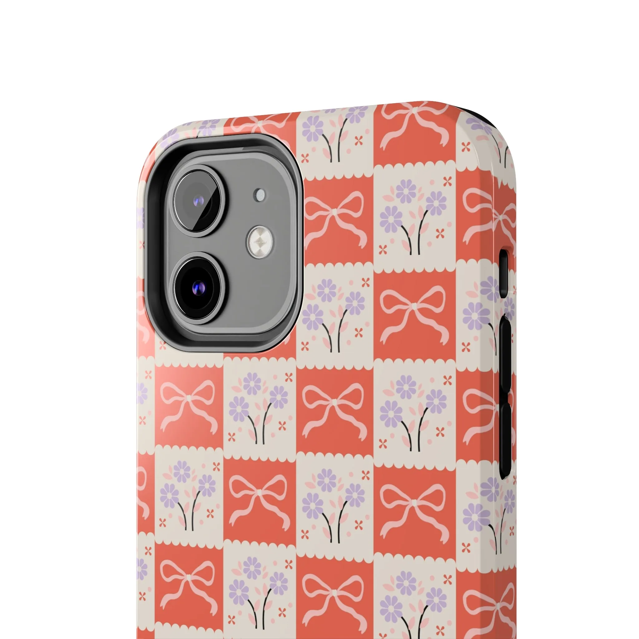 Checkered Charm | Red Checkered Case