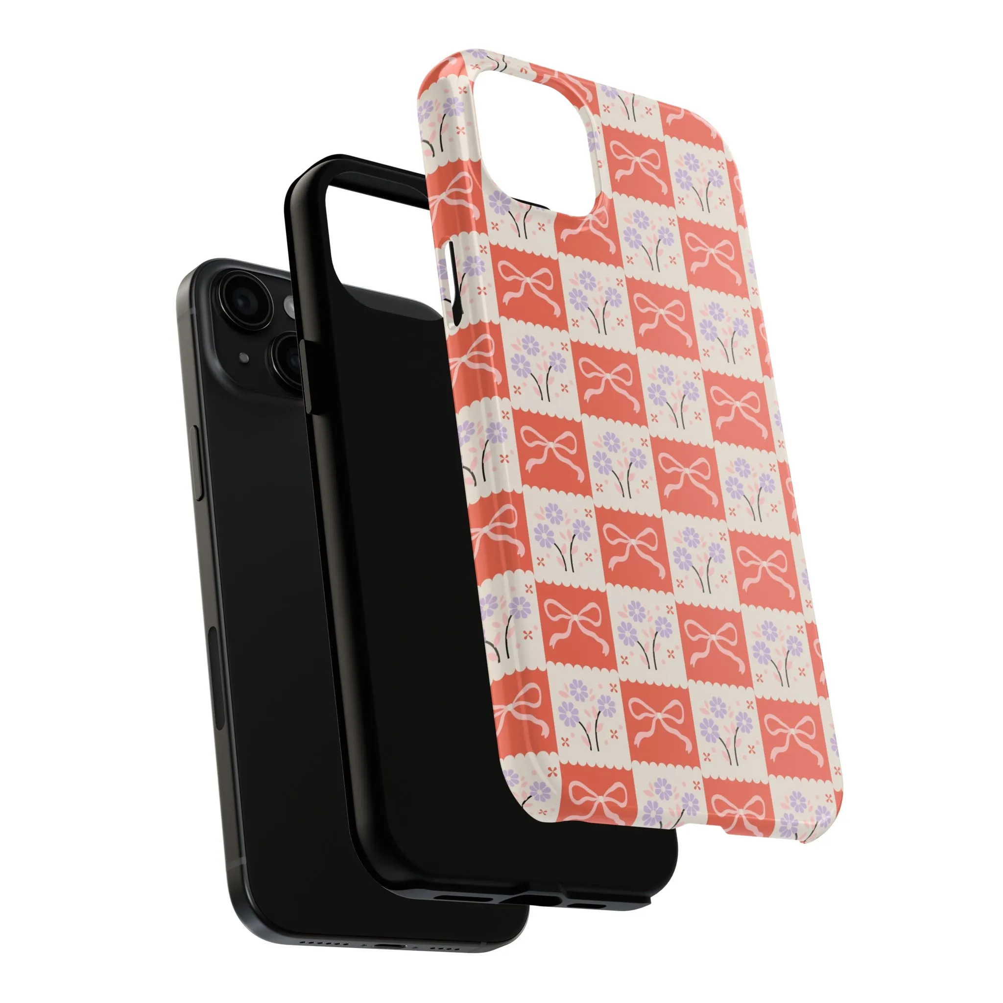 Checkered Charm | Red Checkered Case