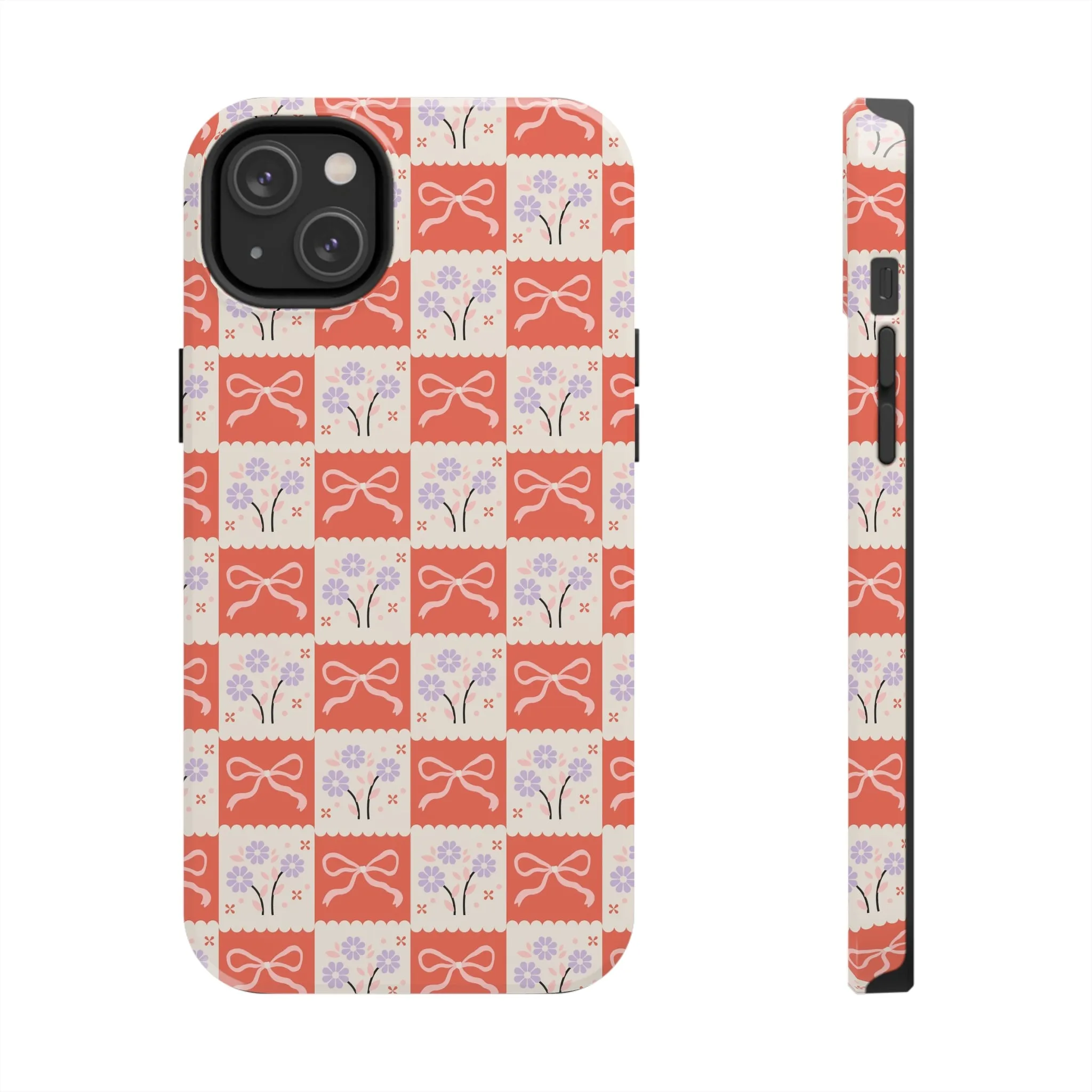 Checkered Charm | Red Checkered Case