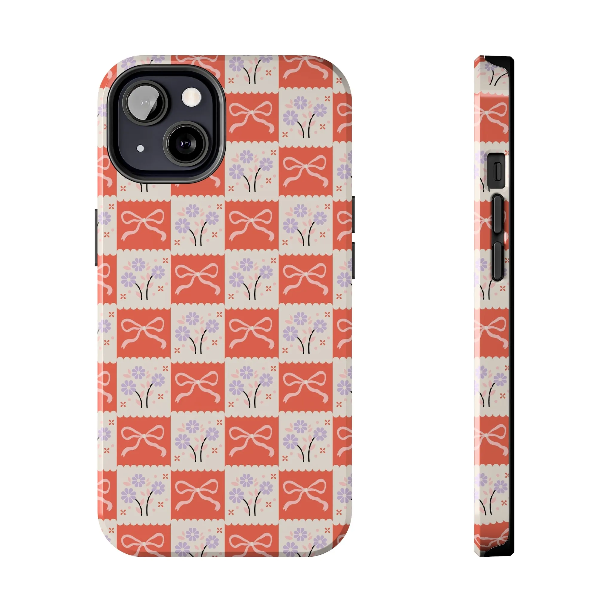 Checkered Charm | Red Checkered Case