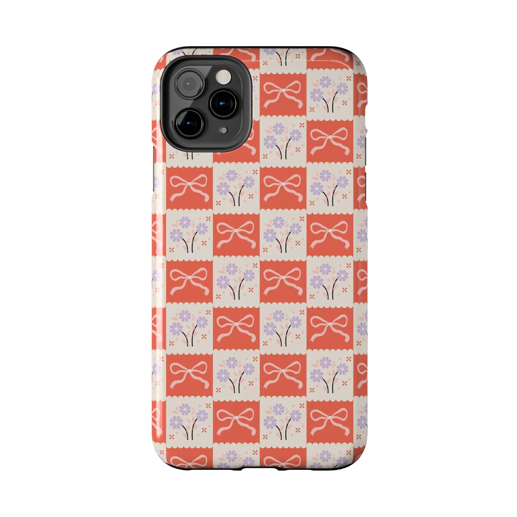 Checkered Charm | Red Checkered Case