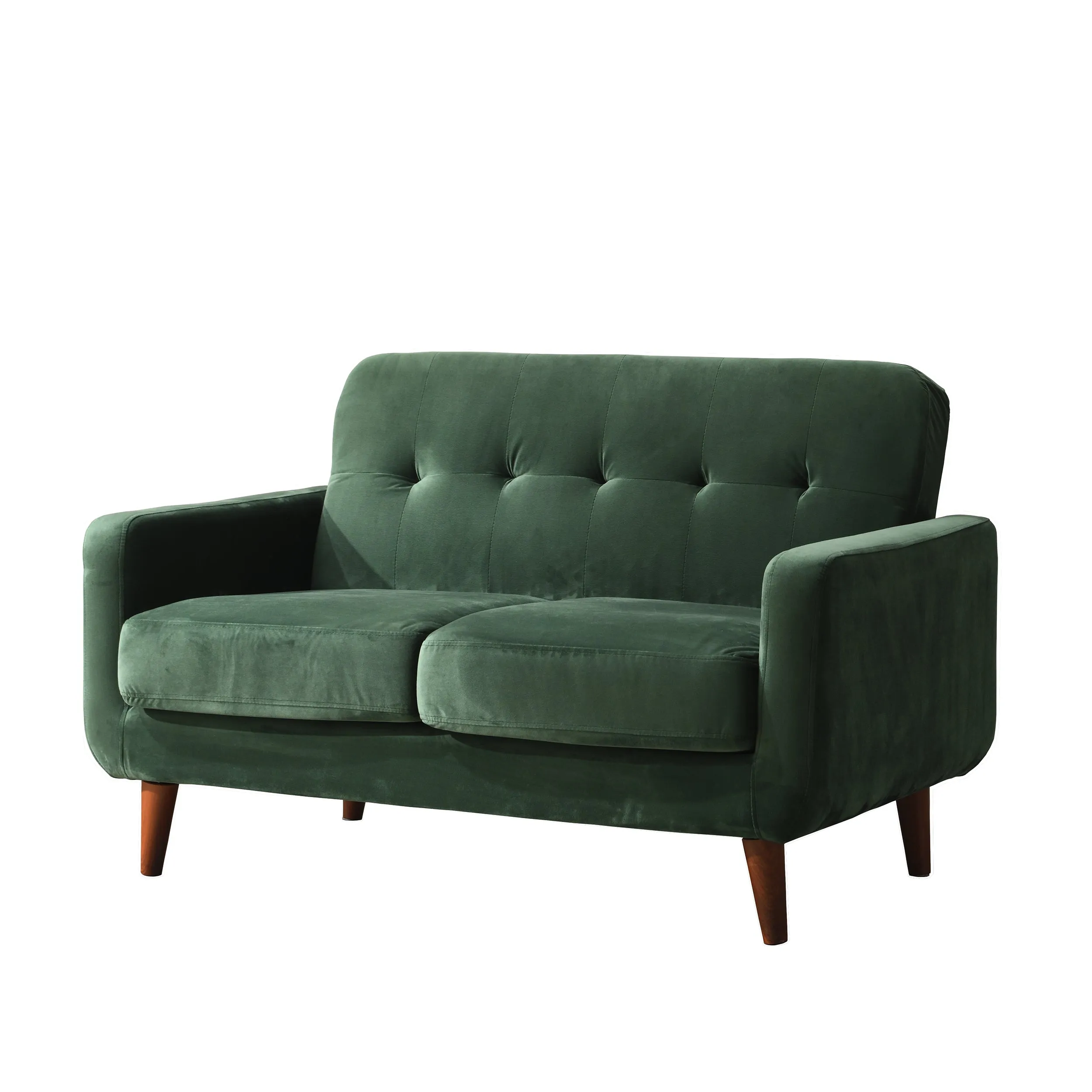 Clarence Sofa Range in Green Velvet