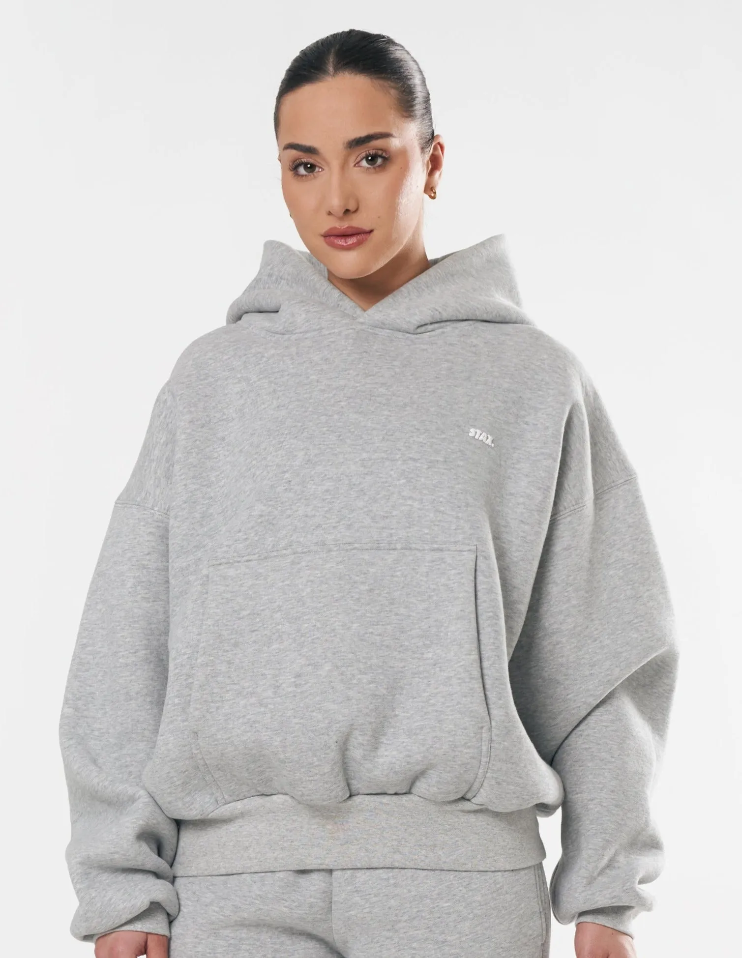 Classic Hoodie - Dark Grey Marle