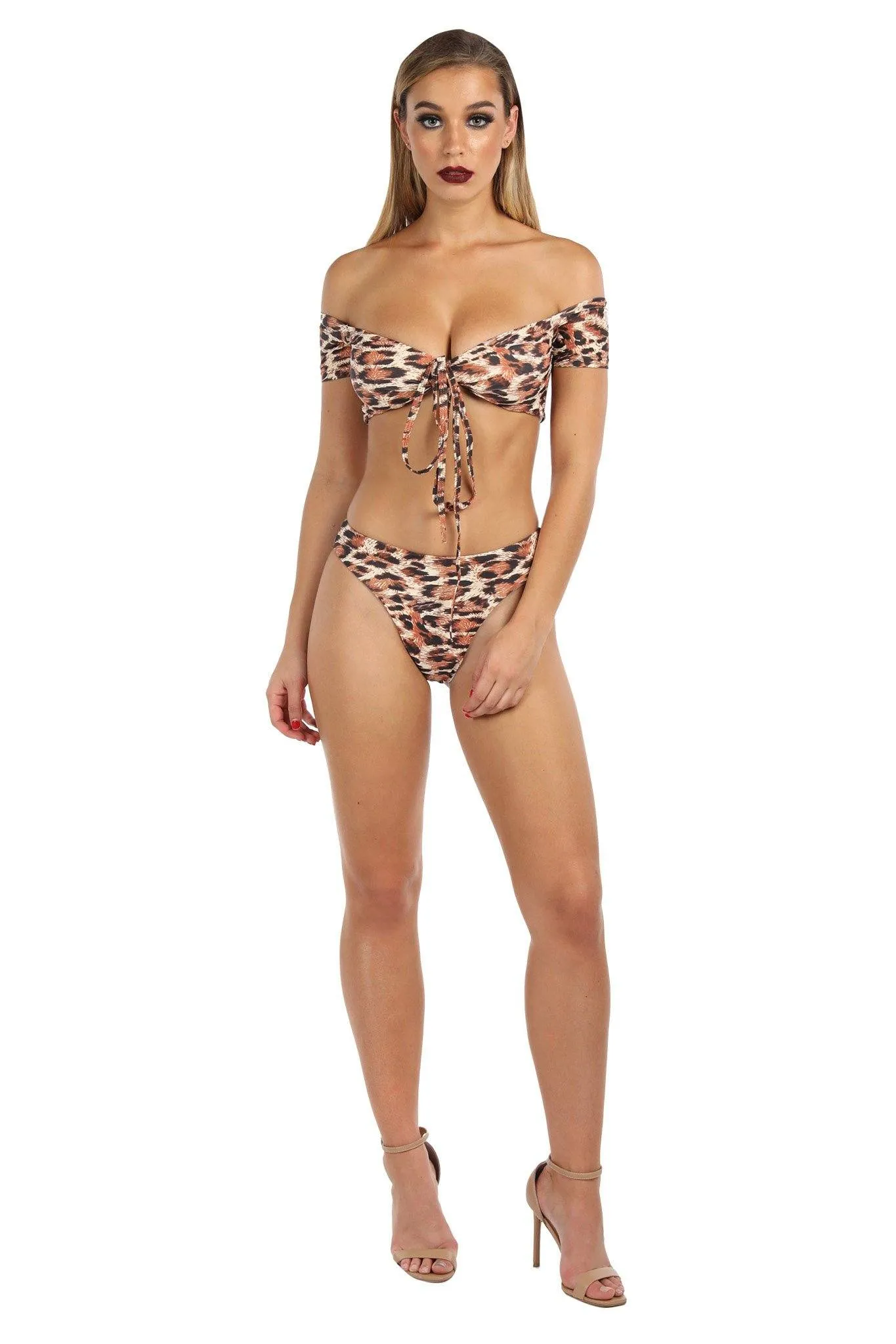 Clovelly Leopard Print Bikini Set