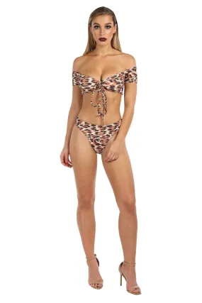 Clovelly Leopard Print Bikini Set