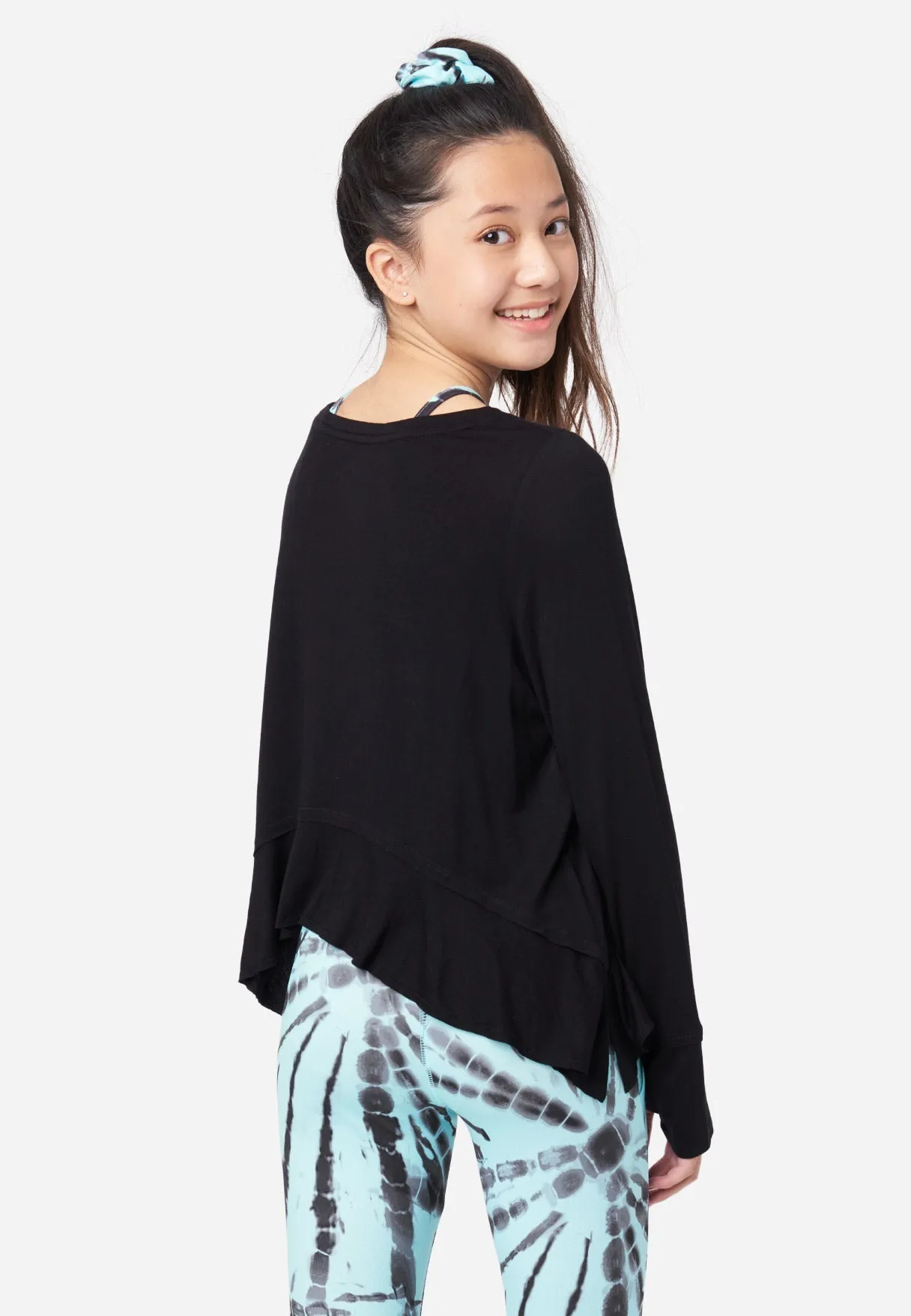 Collection X by Justice Graphic Layered Top