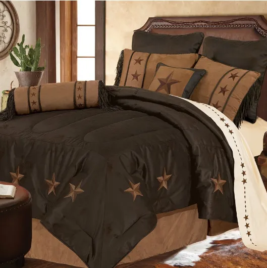 Cowgirl Kim Chocolate Laredo Comforter Set