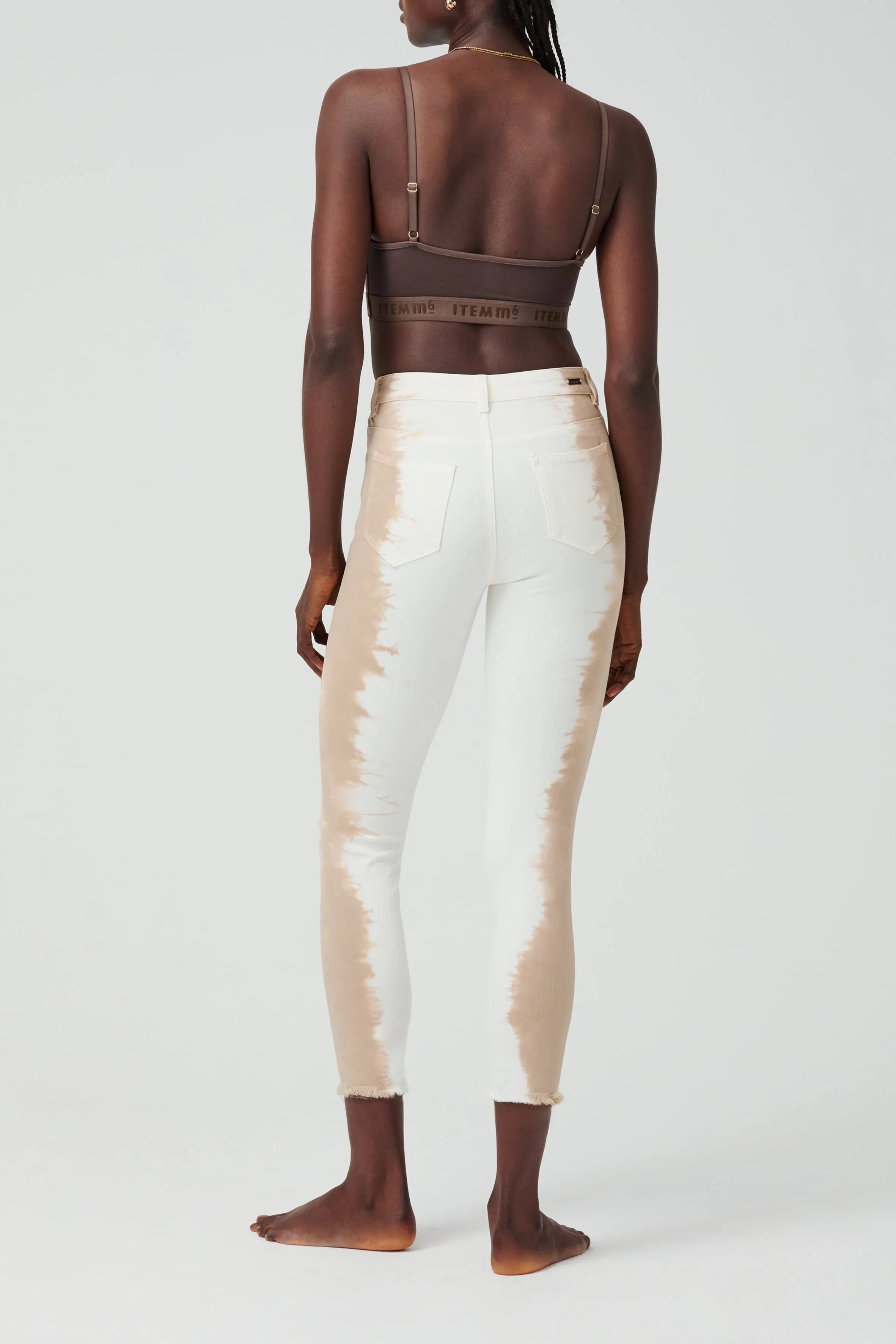 Cropped High Waist Shape Jeans