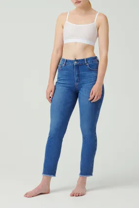 Cropped High Waist Shape Jeans