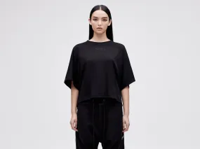 Cropped Tee - Black