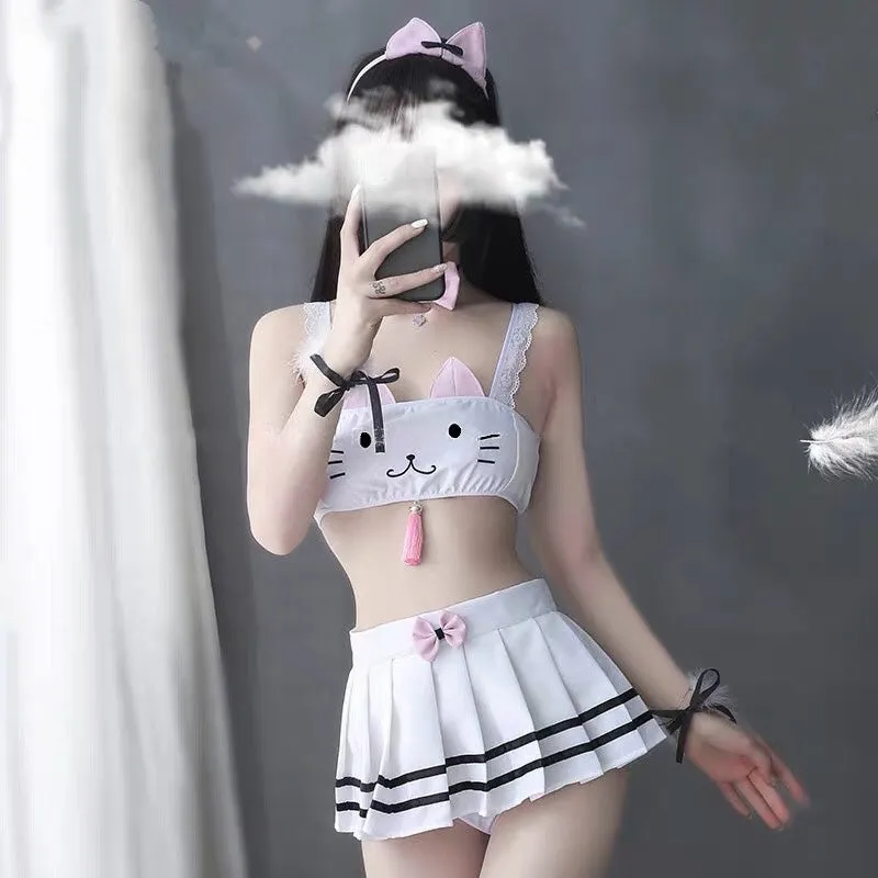 Cute cat underwear set PL51074