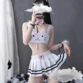 Cute cat underwear set PL51074