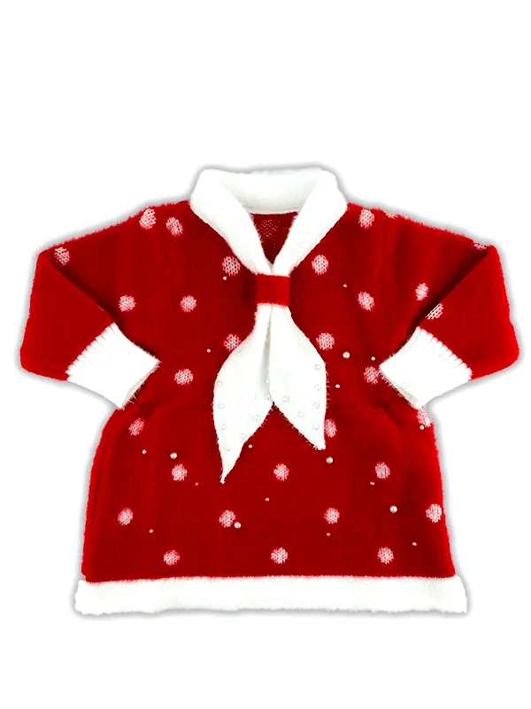 Cute Red Winter Jersey