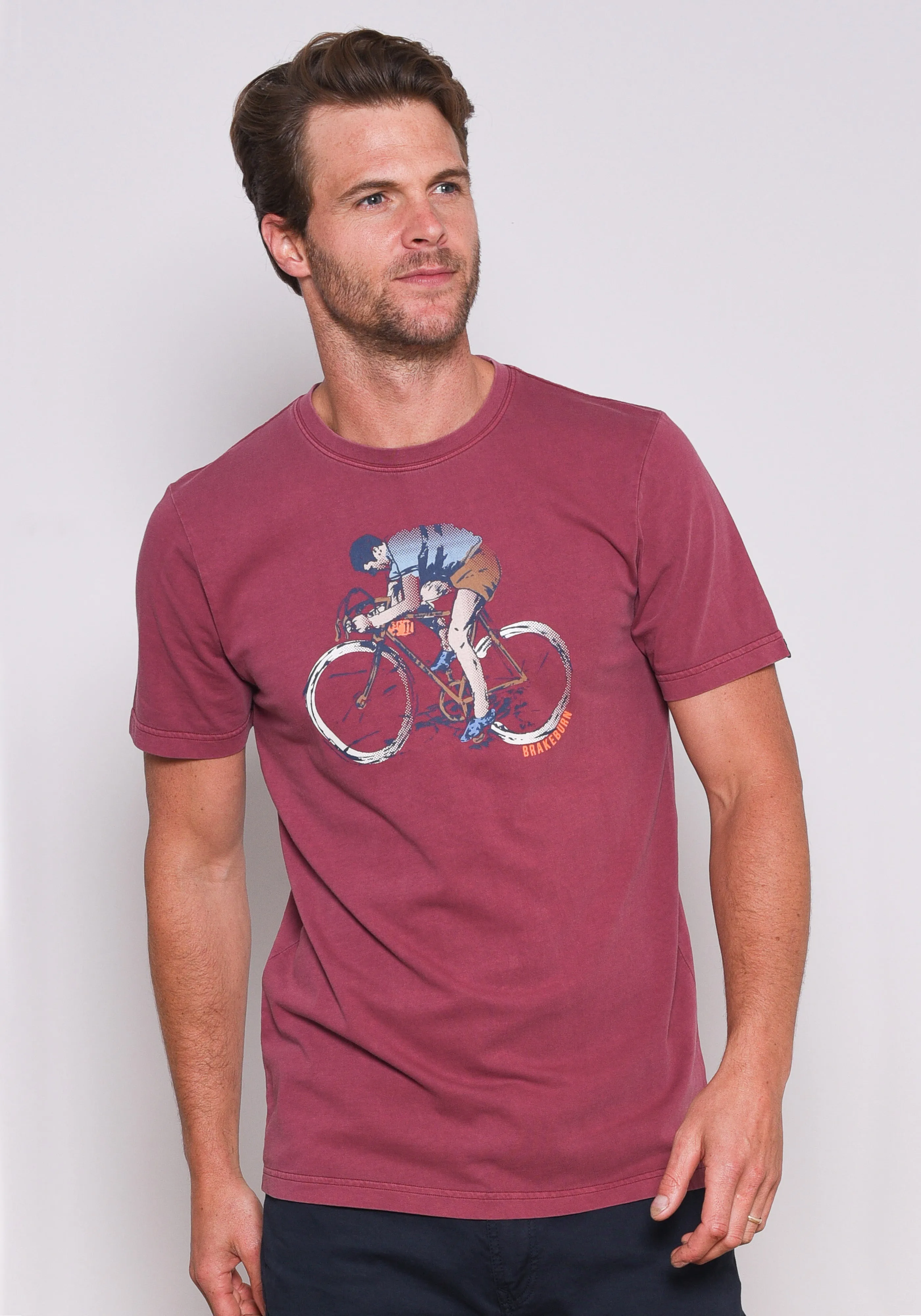 Cyclist Garment Dyed Tee