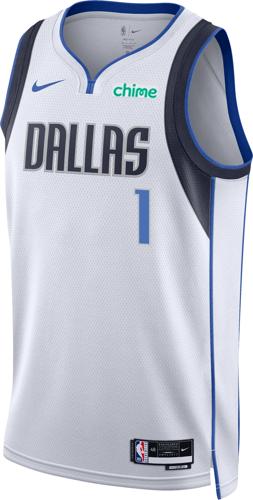 DALLAS MAVERICKS JADEN HARDY ASSOCIATION SWINGMAN JERSEY