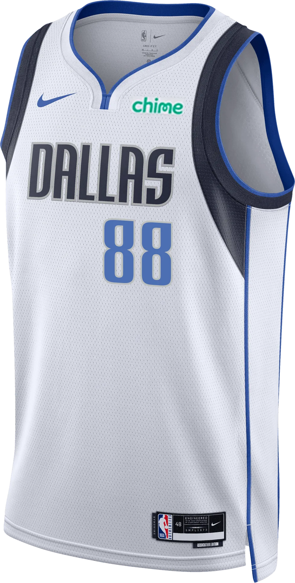 DALLAS MAVERICKS MARKIEFF MORRIS ASSOCIATION SWINGMAN JERSEY