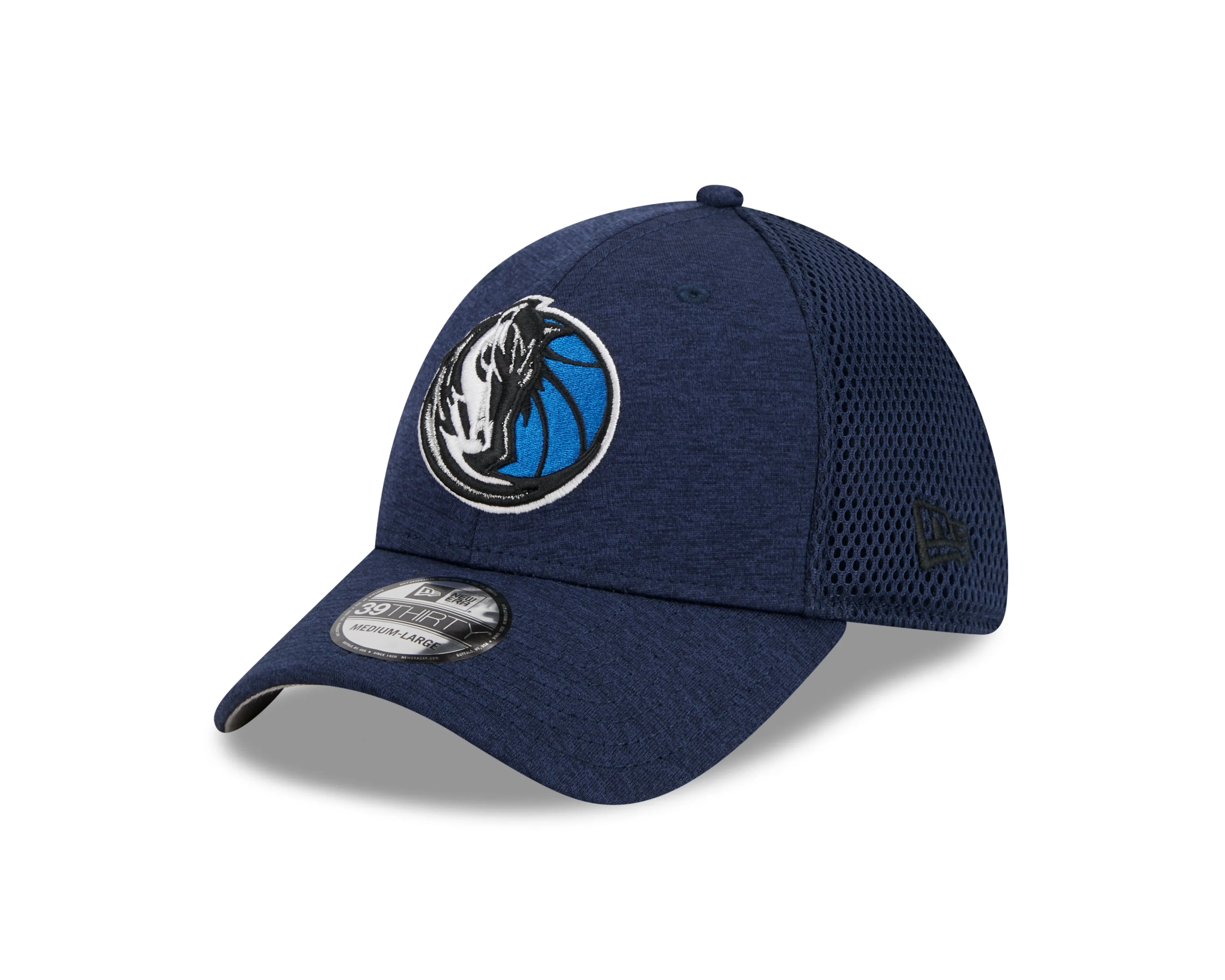 DALLAS MAVERICKS NEW ERA ROYAL BLUE PATTERNED FITTED CAP