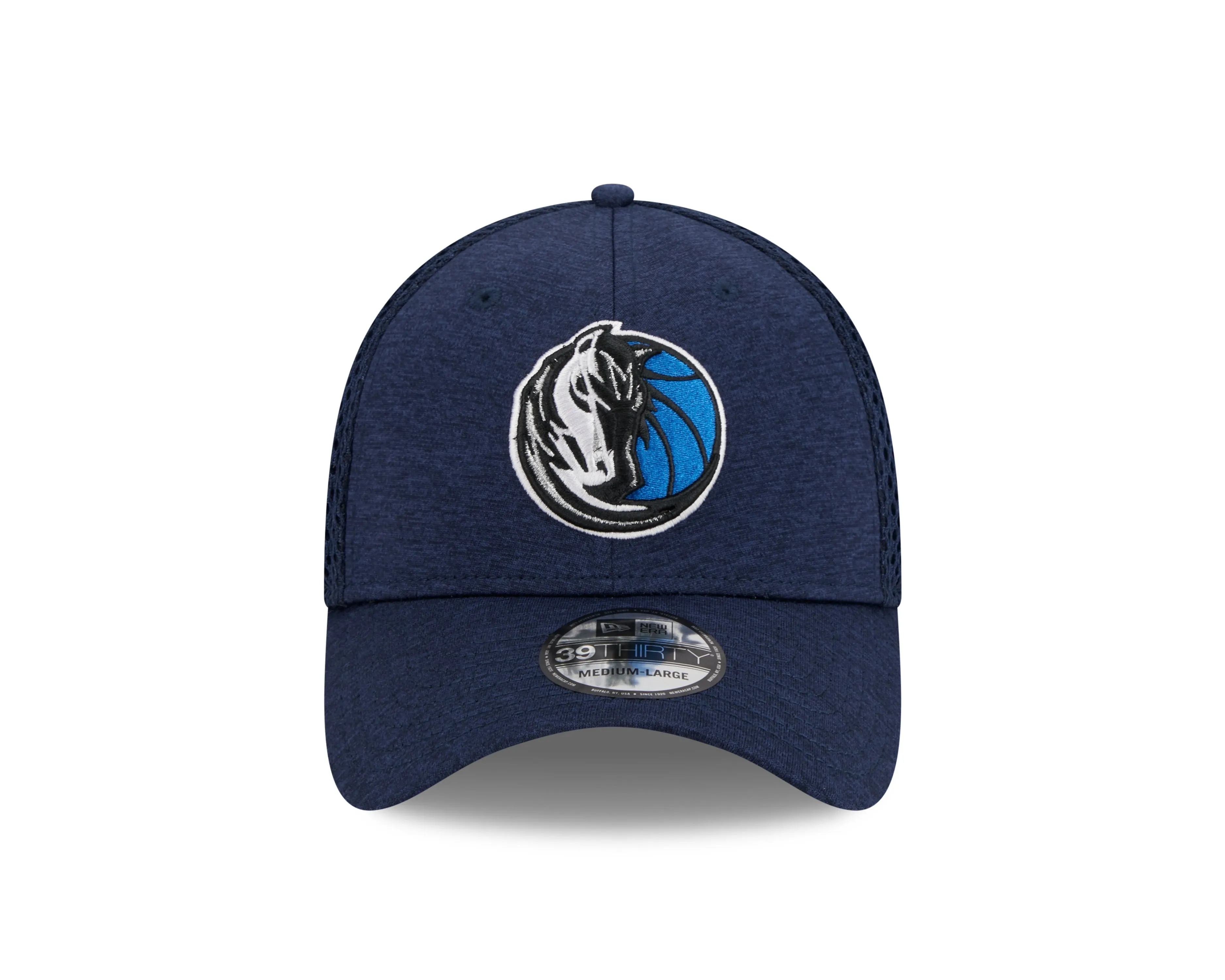 DALLAS MAVERICKS NEW ERA ROYAL BLUE PATTERNED FITTED CAP