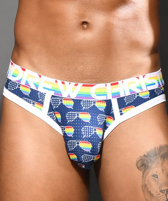 DOORBUSTER! Pride Sunglasses Mesh Locker Room Jock w/ Almost Naked