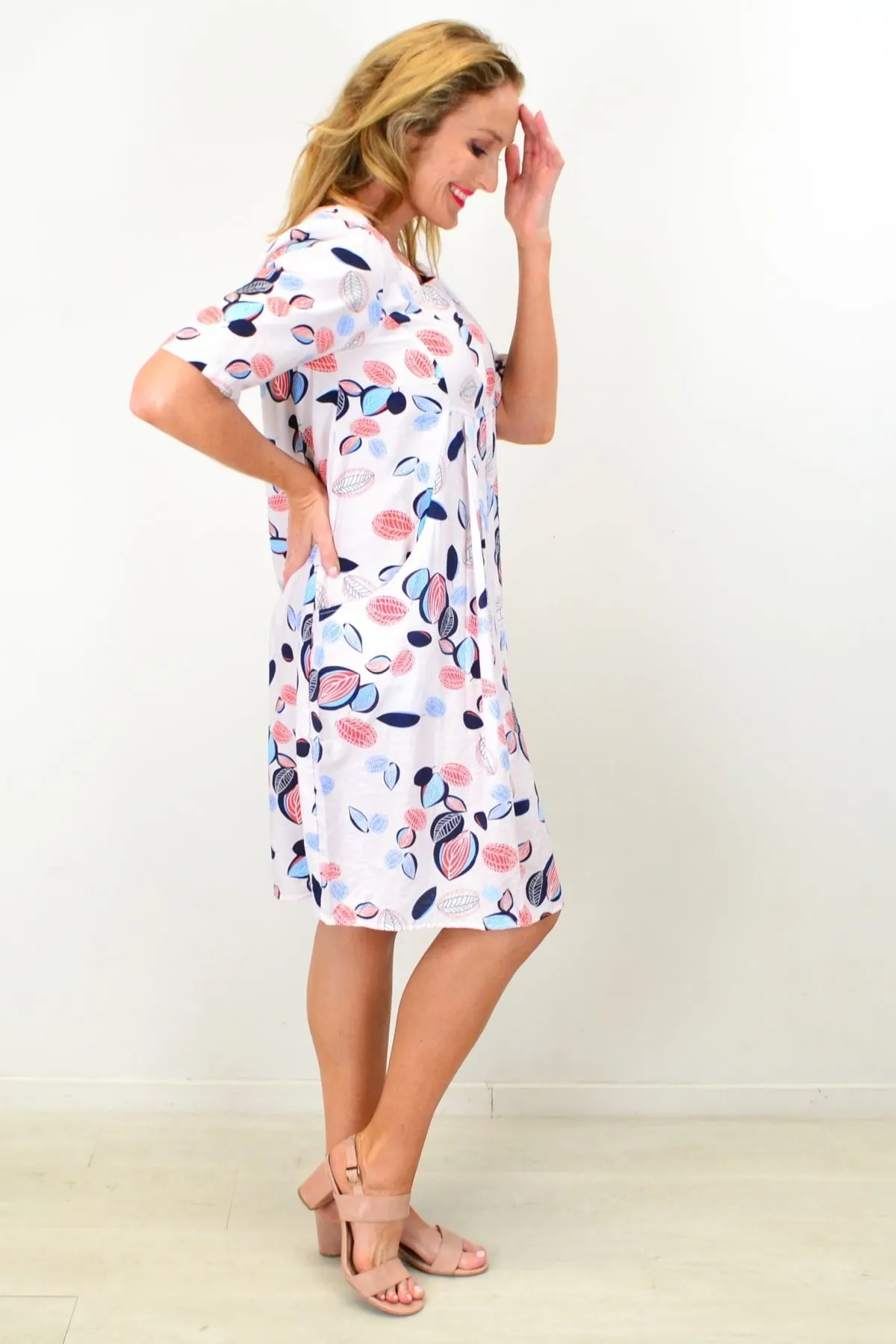 Drift Away Cocoon Tunic Dress