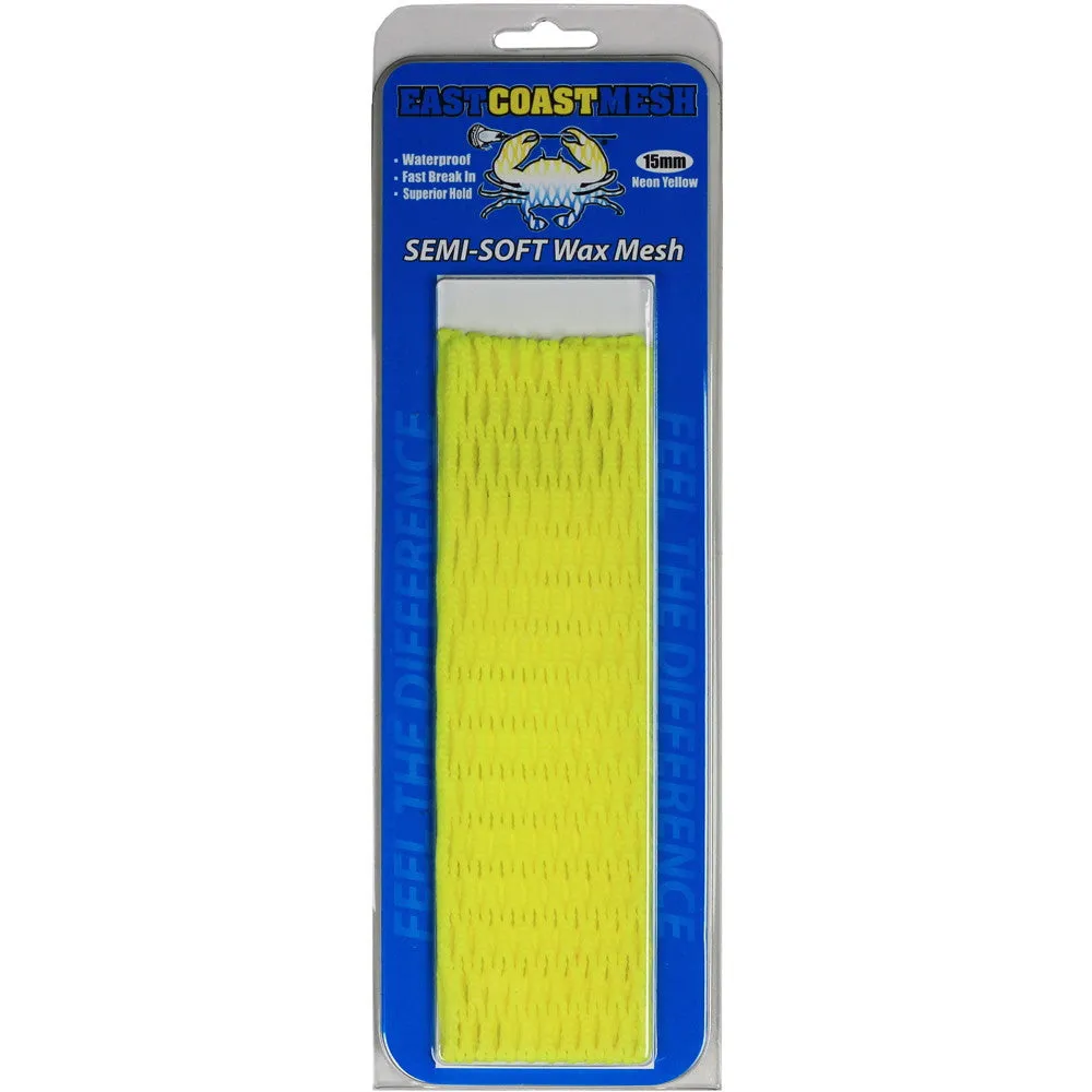 East Coast Mesh 15mm Colored Mesh Lacrosse Stringing Piece