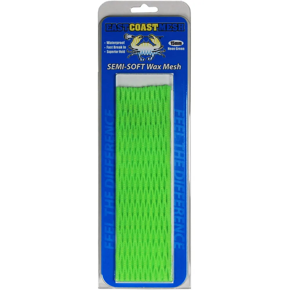 East Coast Mesh 15mm Colored Mesh Lacrosse Stringing Piece