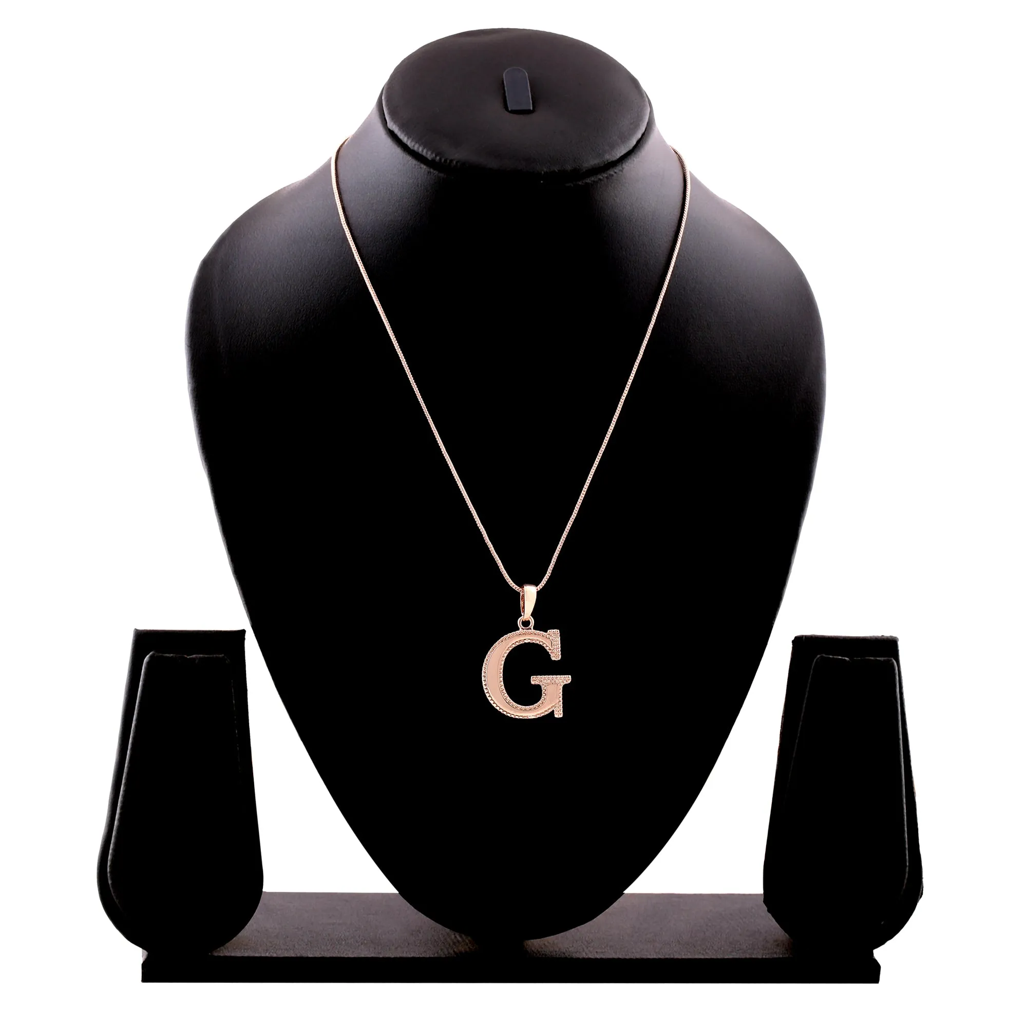 Estele - Charm G Rosegold plated Pendant