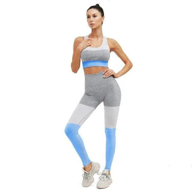 Express Contrast Seamless Activewear Set