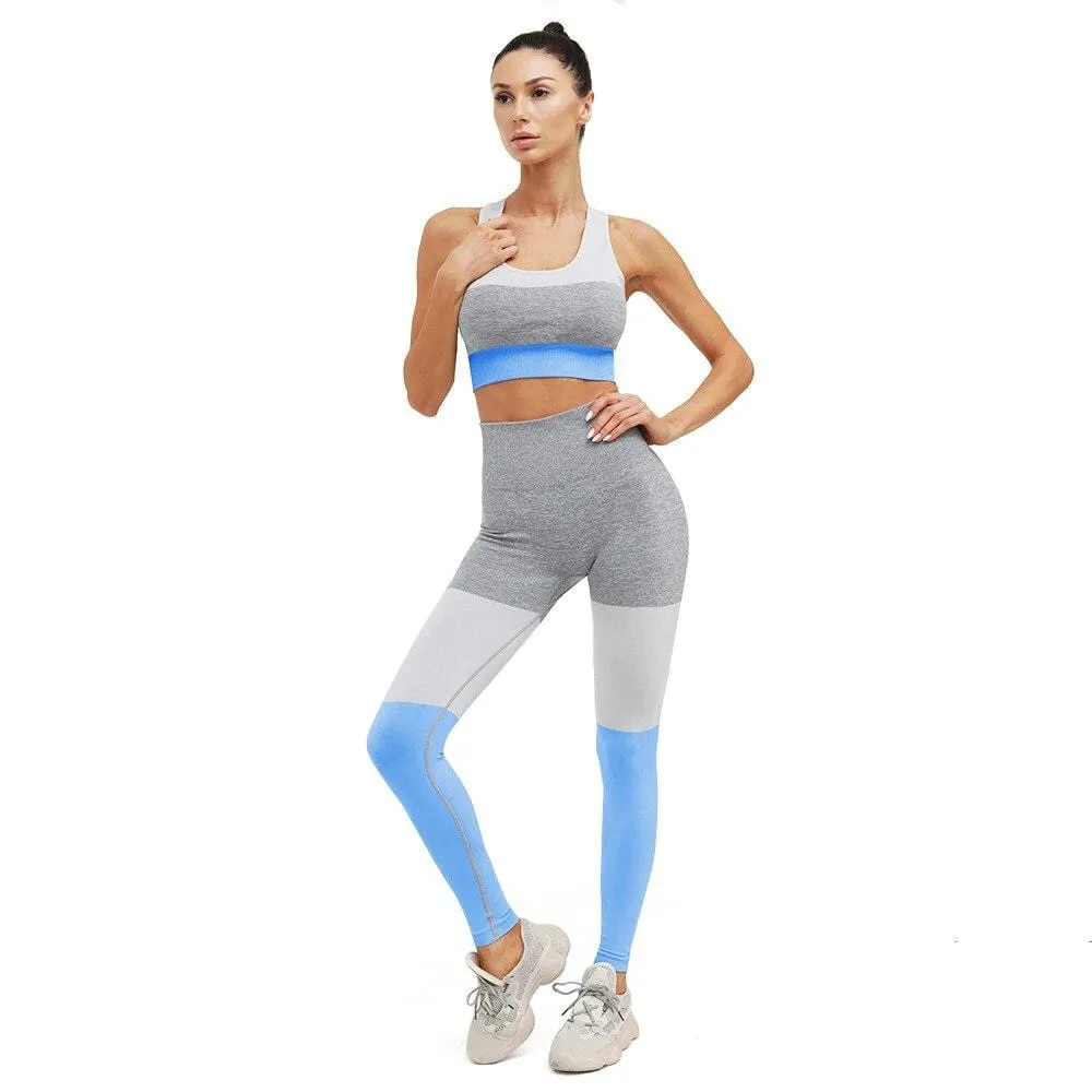 Express Contrast Seamless Activewear Set