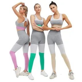 Express Contrast Seamless Activewear Set