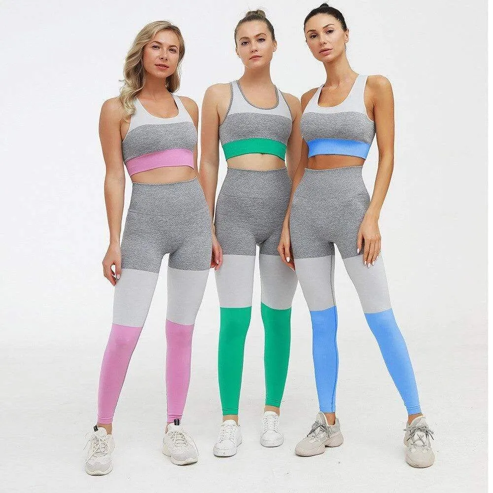 Express Contrast Seamless Activewear Set