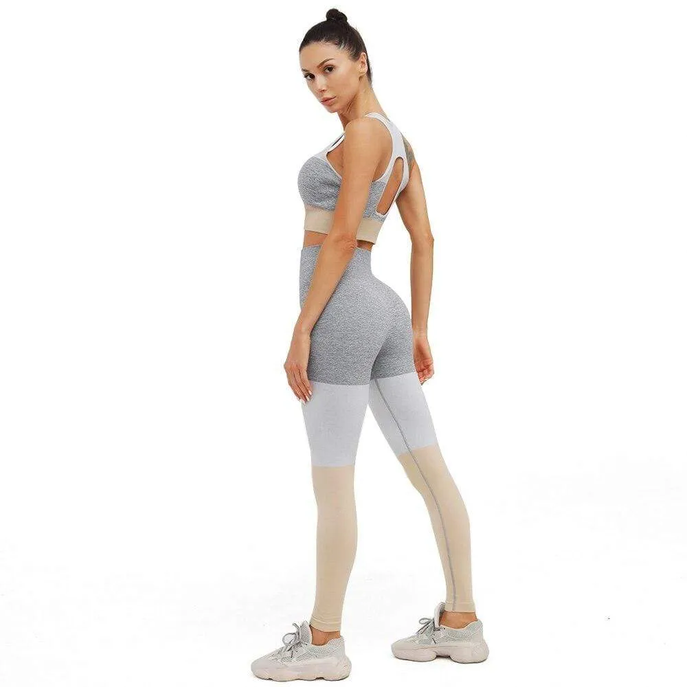 Express Contrast Seamless Activewear Set