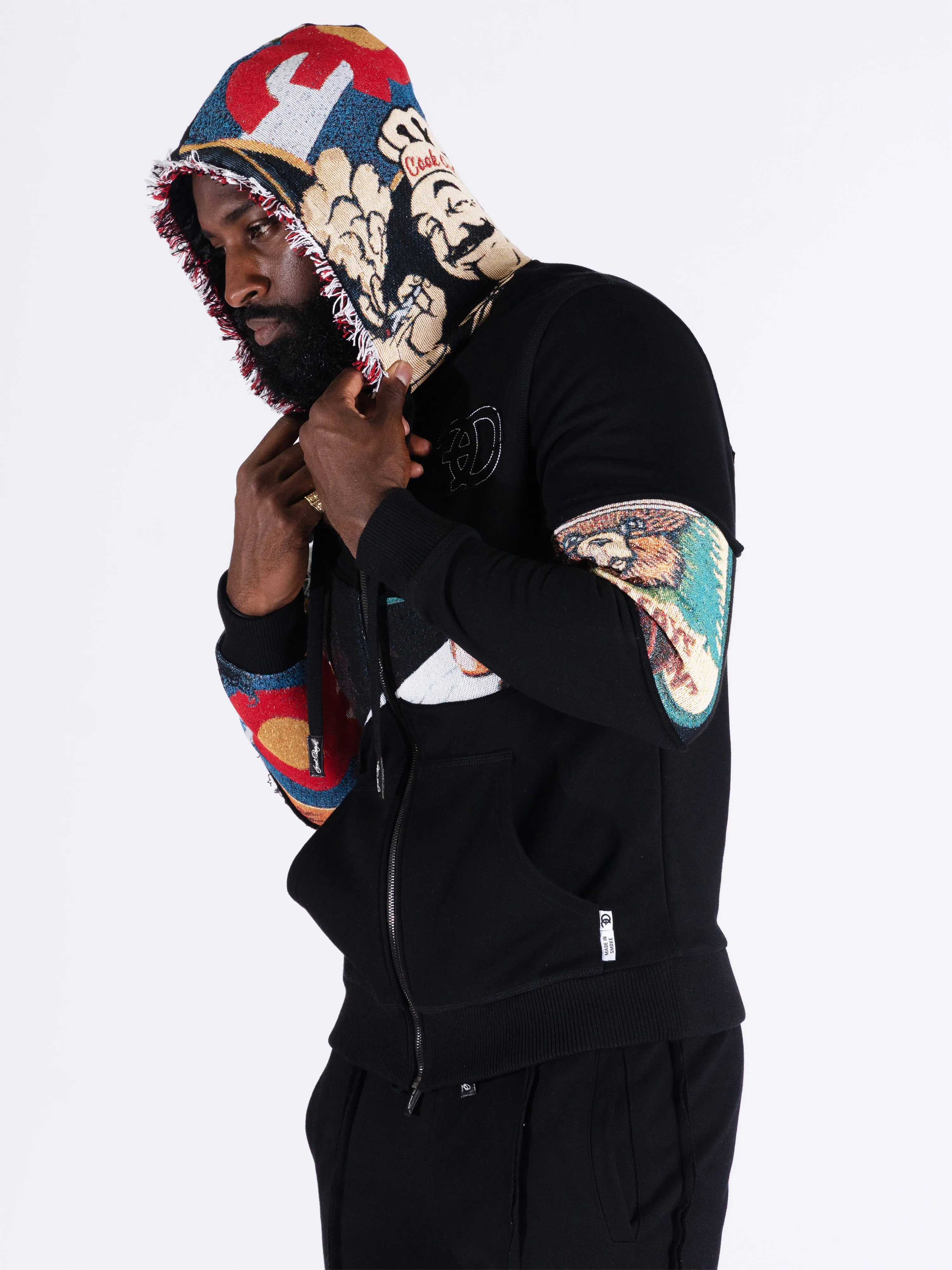 F5159 Frost Blow Hoodie - Black