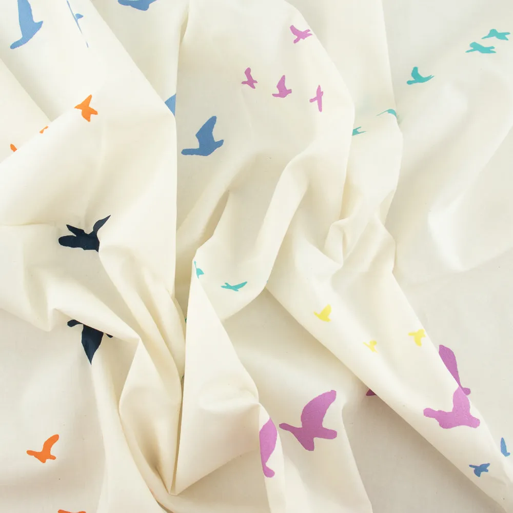 Flight Bright Multi Organic Poplin