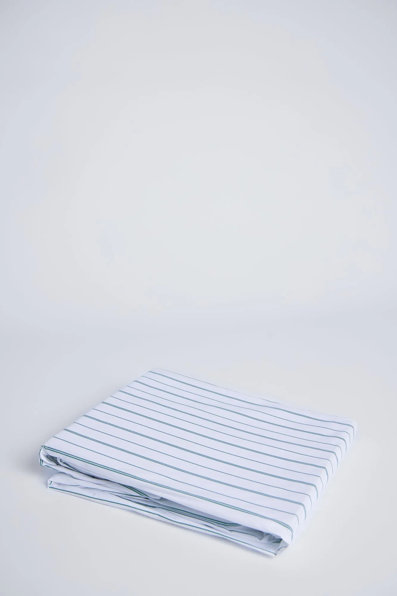 Foxford Green Stripe Fitted Sheet