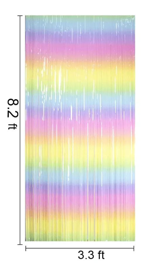 Fringe Curtain Backdrop (OPTIONS)