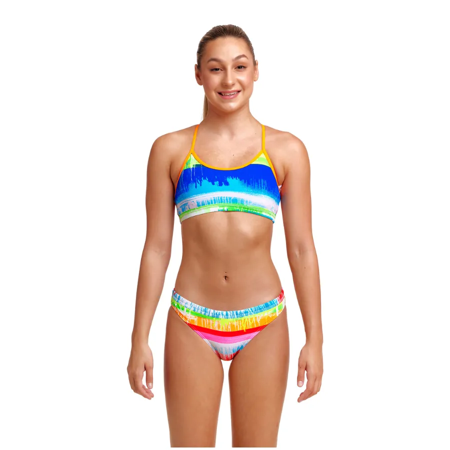 Funkita Girls Racerback Two Piece FS02G- Dye Hard