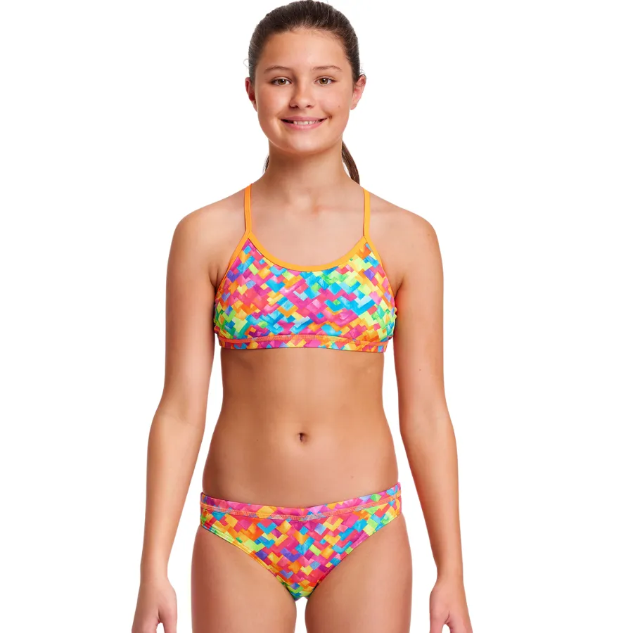 Funkita Girls Racerback Two Piece FS02G - Stroke Rate