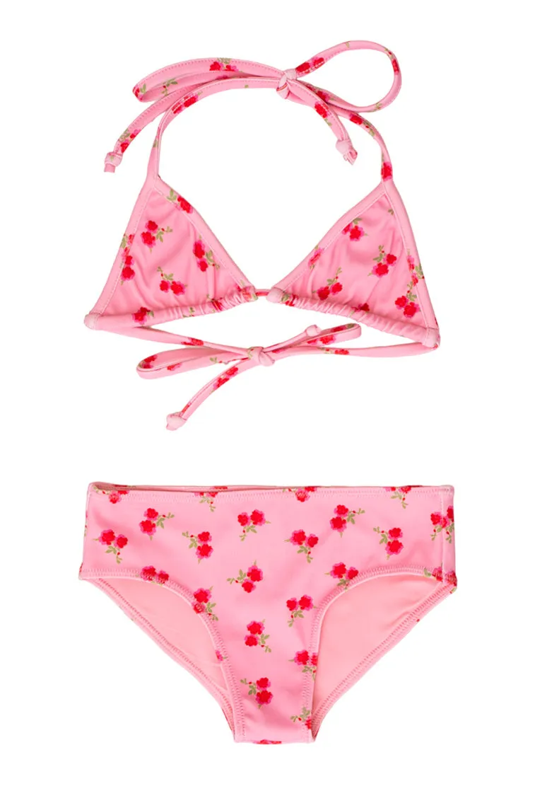 Girls Printed Finnie Bikini Swim Set