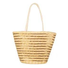 Goldie Woven Tote