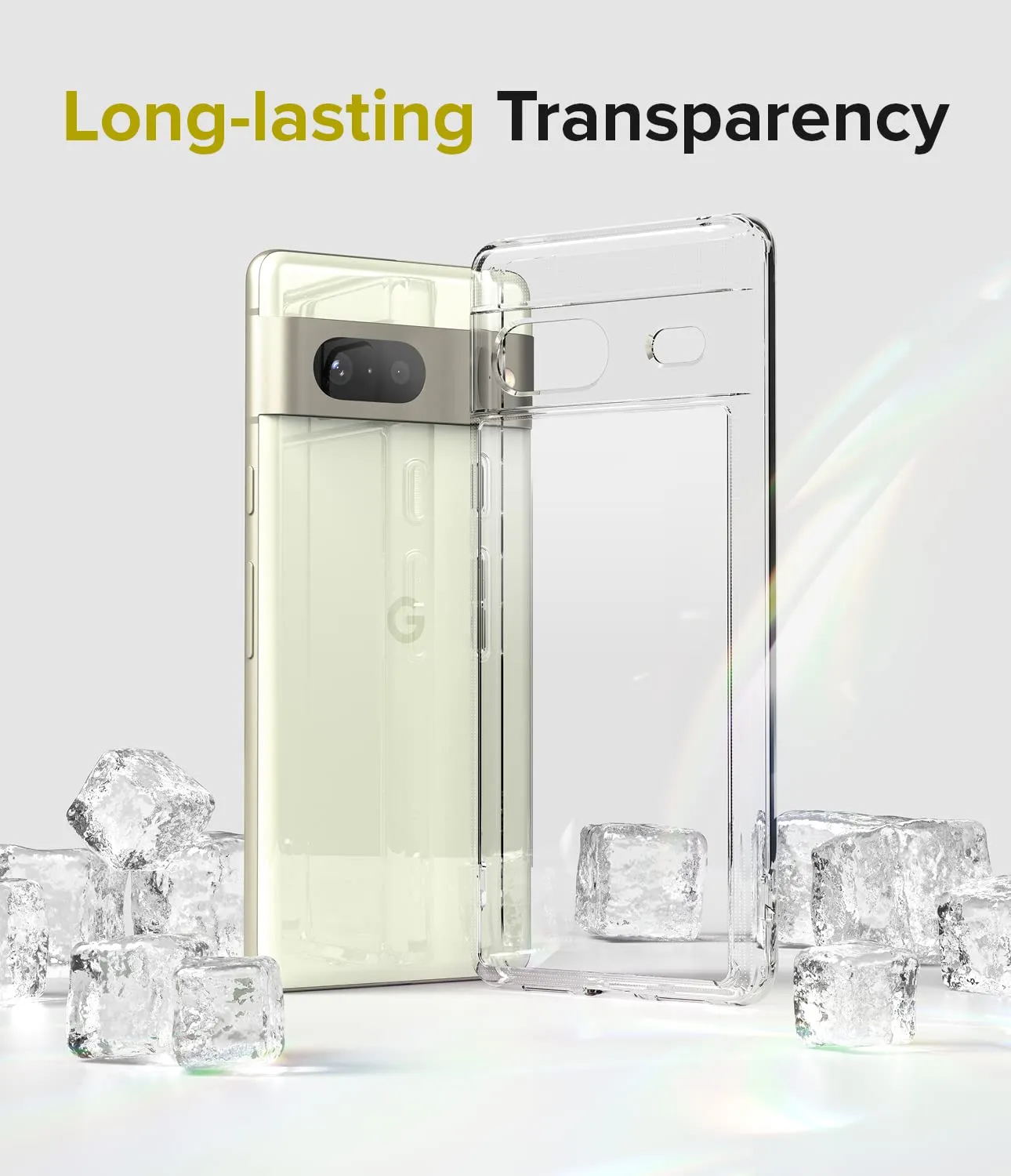 Google Pixel 7 Back Cover Case | Fusion -  Clear