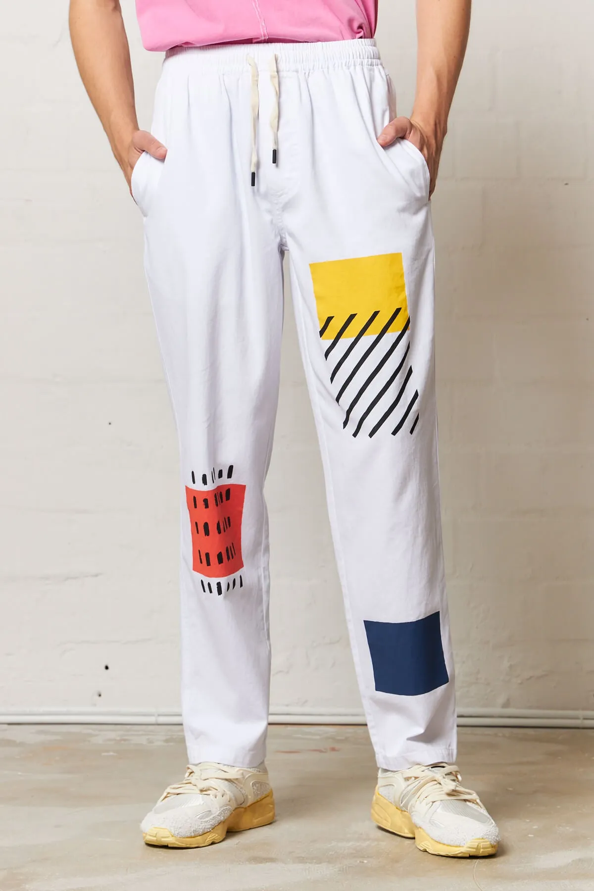 Grid Beach Pant