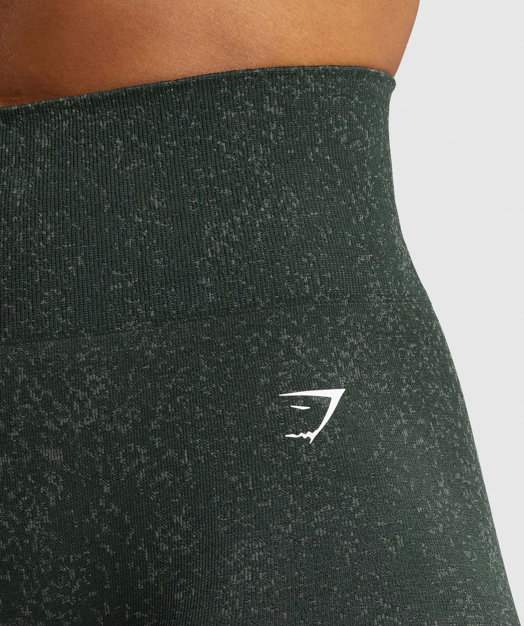 Gymshark Adapt Fleck Seamless Leggings - Victory Green/ Unit Green