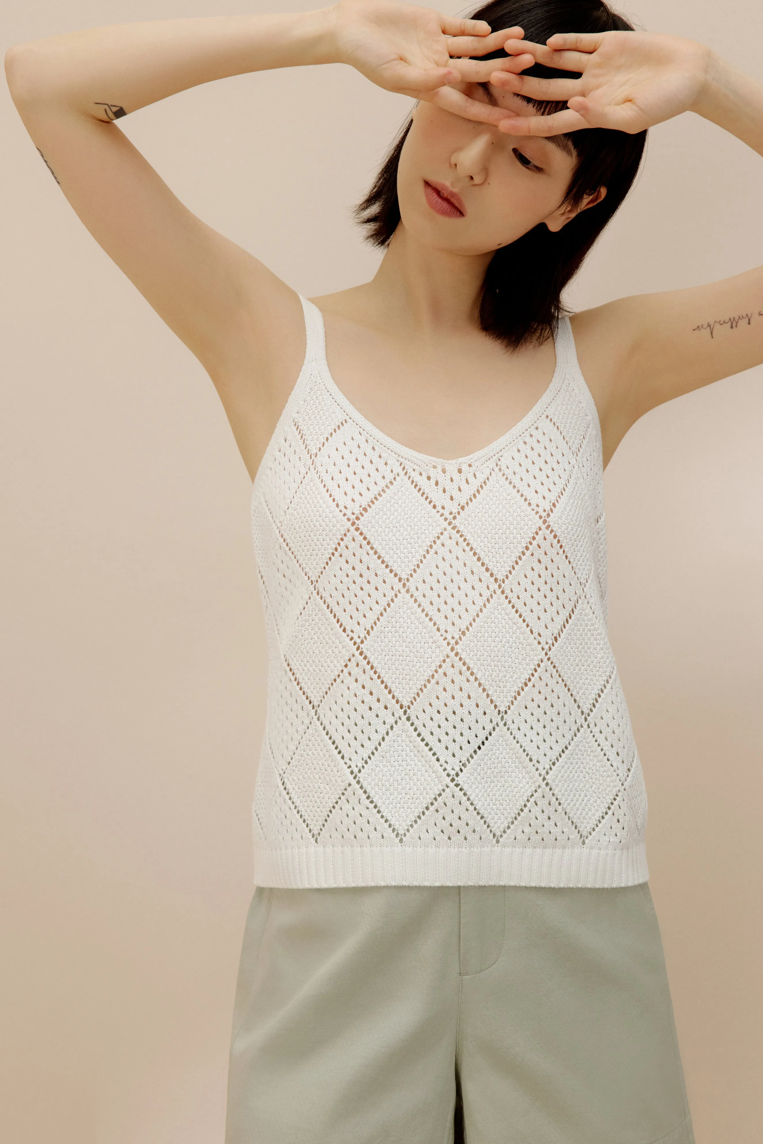 Hang Out Crochet Camisole