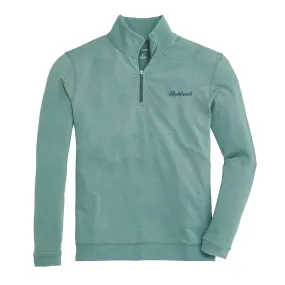 Highlands Town Script Flow 1/4 Zip Pullover - Jasper