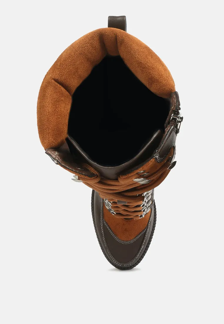 Igloo Over The Ankle Cushion Collared Boots