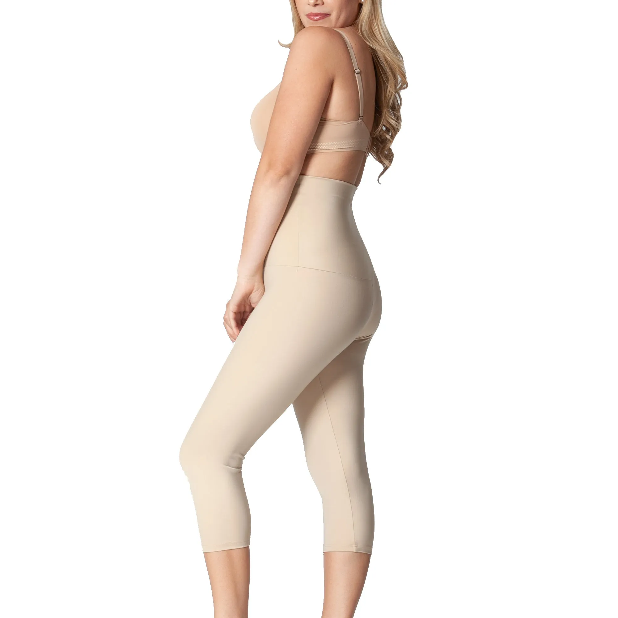 InstantFigure Hi-Waist Double Control Capri Leggings WPL017