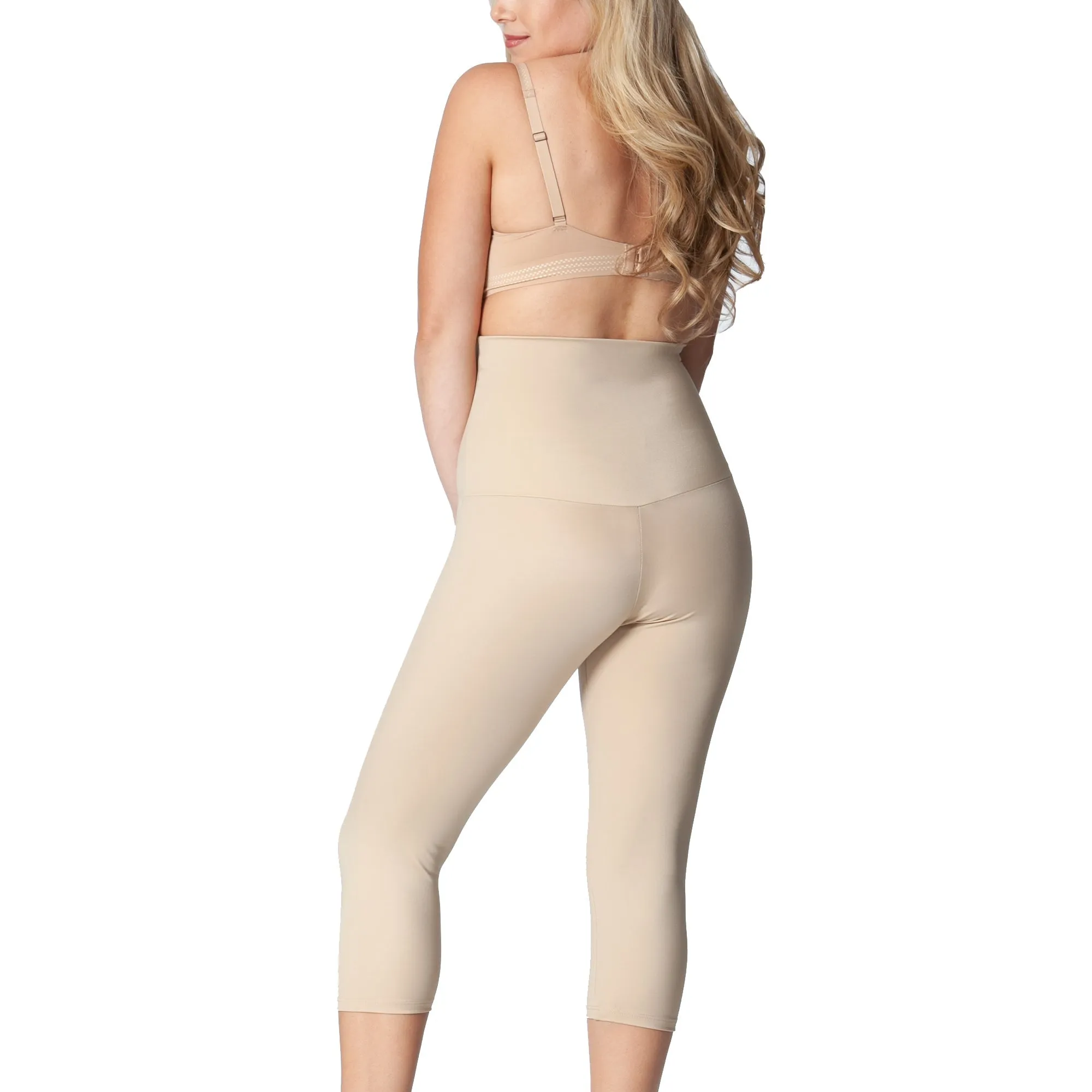 InstantFigure Hi-Waist Double Control Capri Leggings WPL017