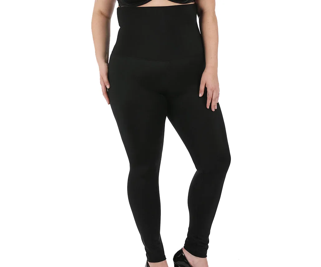 InstantFigure Plus Size Hi-Waist Compression Leggings WPL016C