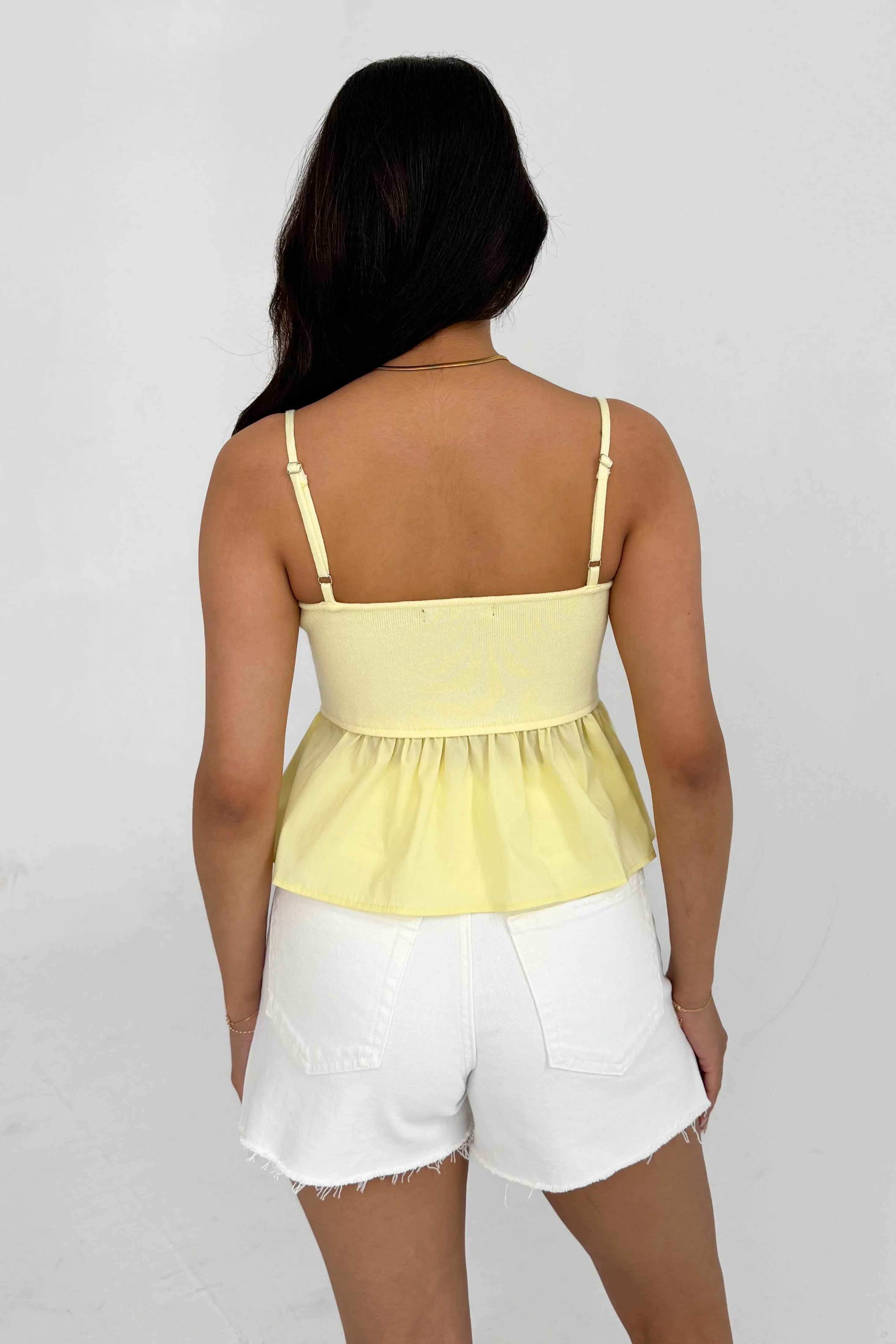 Izzy Top in Yellow